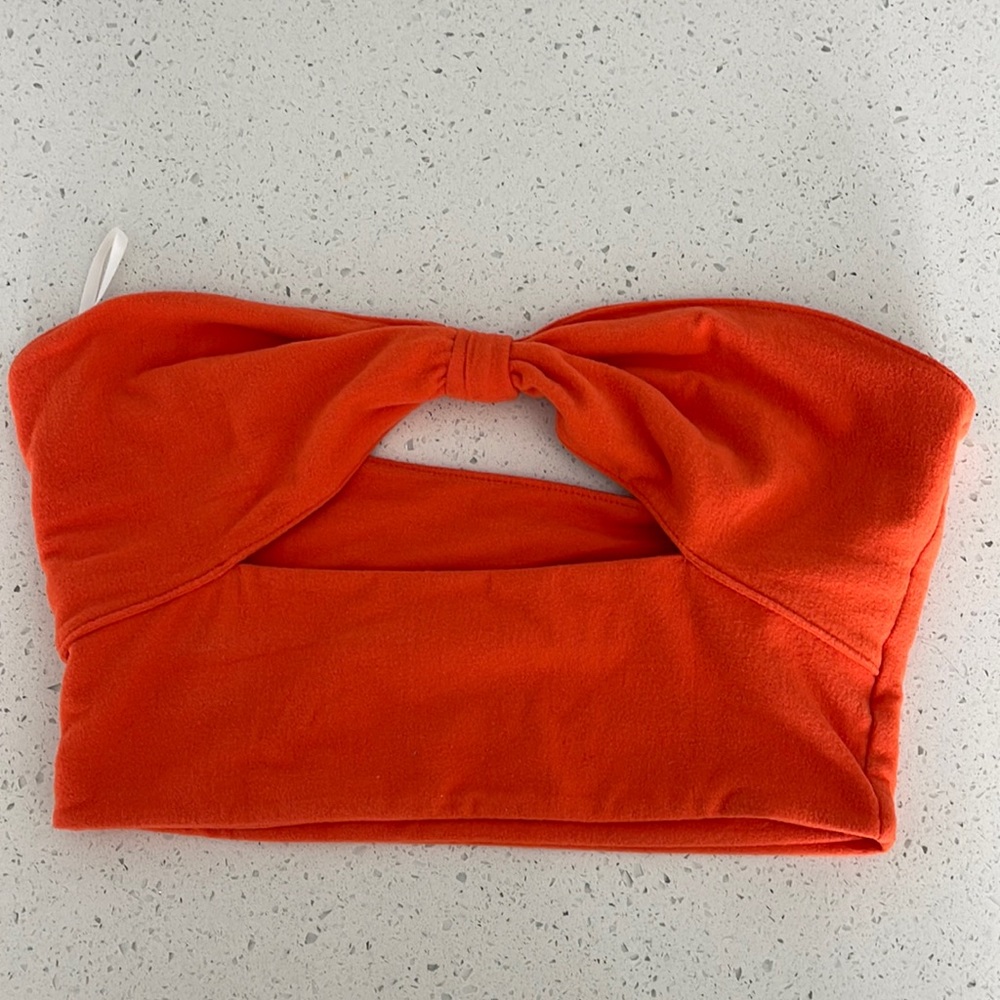Cut out crop top